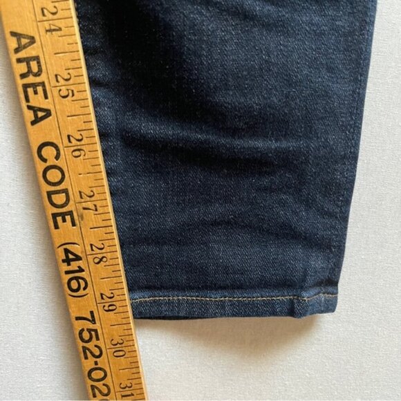 Frame Le Skinny de Jeanne Women's Dark Blue Denim Jeans 30” - Picture 13 of 13